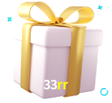 Receba seus bônus de boas-vindas no 33rr